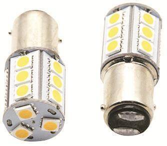 18 LED'Lİ AMPÜL ÇAPRAZ TIRNAK BEYAZ 9-30 V - 1