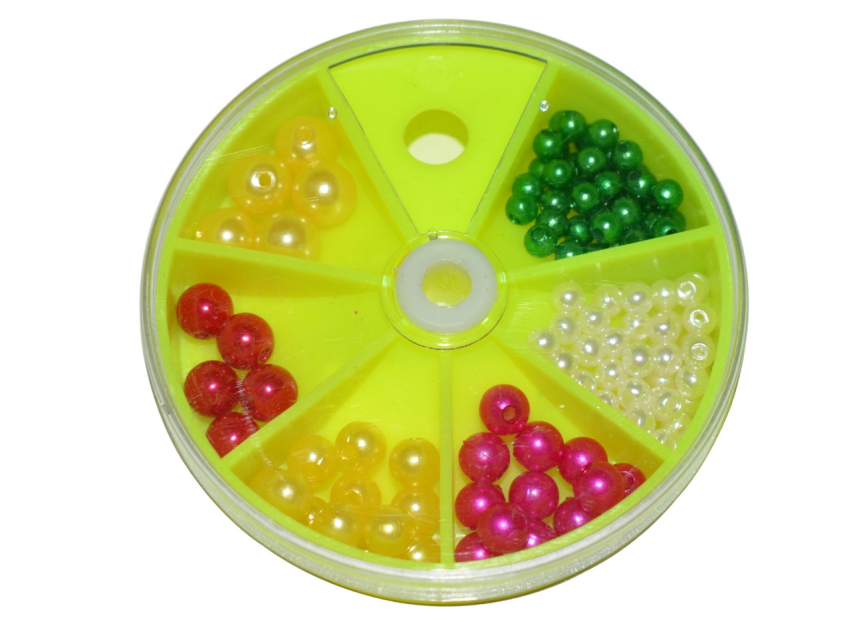 7663 SİLİKON BONCUK SET KUTU - 1