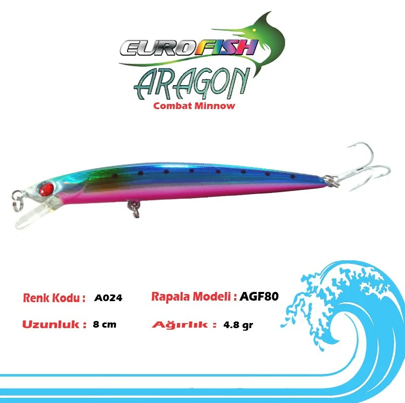 Aragon Agf 80 Maket Balık 8CM - 3