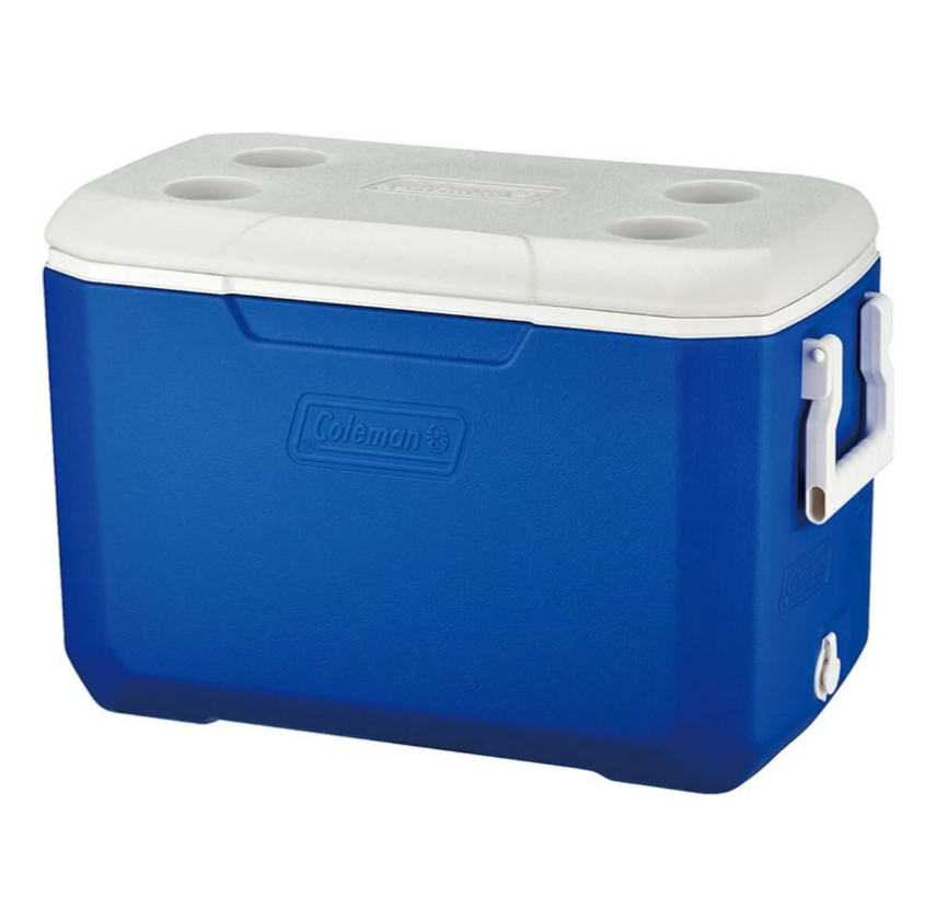 Coleman Poly-Lite 48 QT Taşınabilir Soğutucu Buzluk 45.7 Lt-Mavi/Beyaz - 1