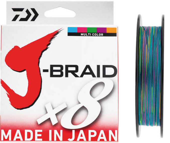 DAIWA JBRAID 8B 300M MULTI COLOR İP MİSİNA - 1