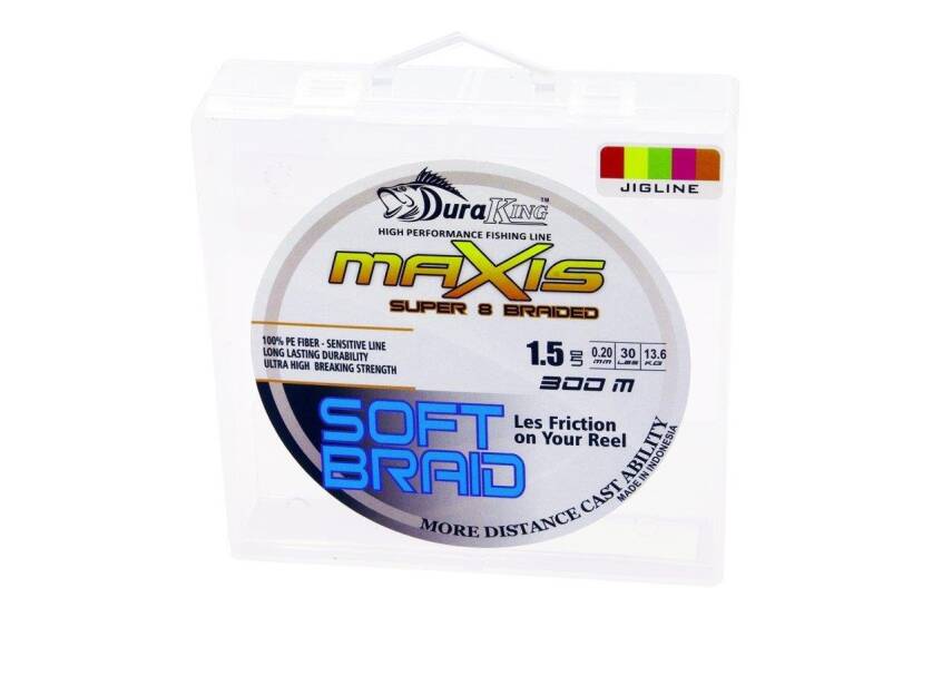 Duraking Maxis S. Soft 2,5Pe 0,26mm 300Mt Mc - 1