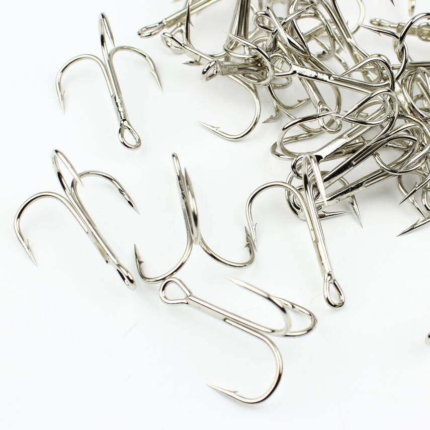E04-5160-3/0 TB-16 TREBLE HOOK NİKEL-3/0, 100P - 1