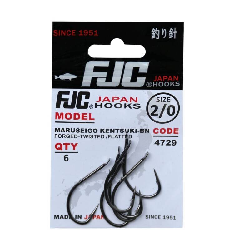 FJC4729-4 4729 MARUSEIGO KENTSUKI, NO:4, BLACK NIKEL, 15P - 1