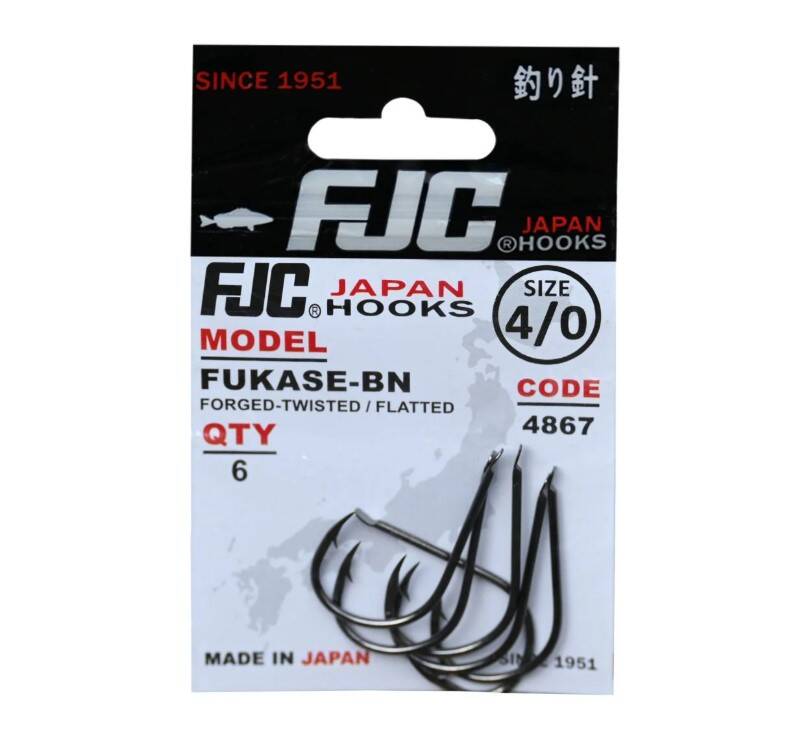 FJC4867-1 4867 FUKASE, NO:1, BLACK NIKEL, 13P - 1