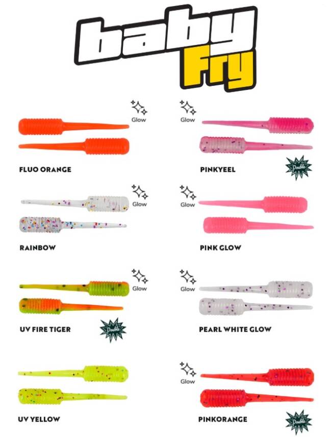 Fujin Baby FRY 2cm LRF Silikonu - 1