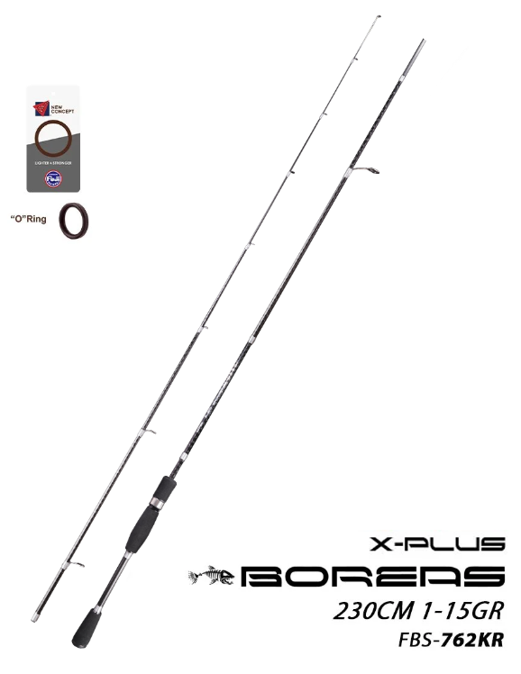 Fujin Boreas Fbs-762Kr 230cm 1-15gr - 1