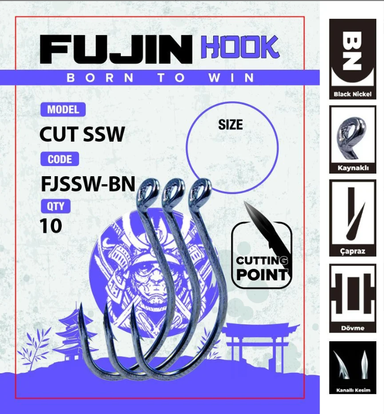 Fujin Cut Ssw Fjcssw-Bn Kaynaklı Octopus İğne - 1
