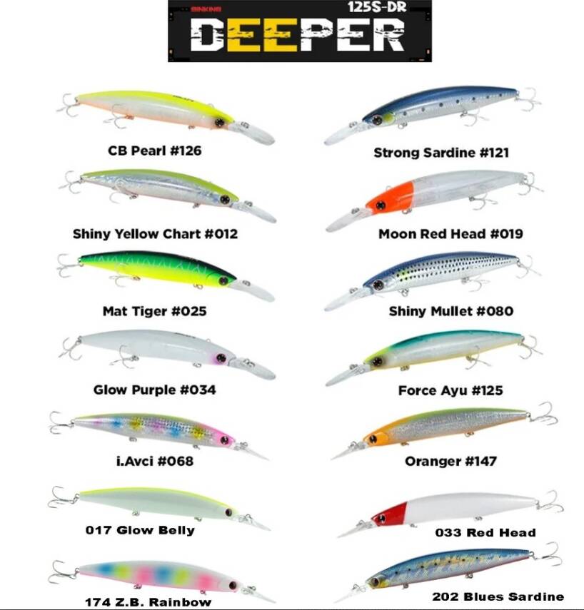 Fujin Deeper SS-DR 125mm 26gr Maket Balık - 1