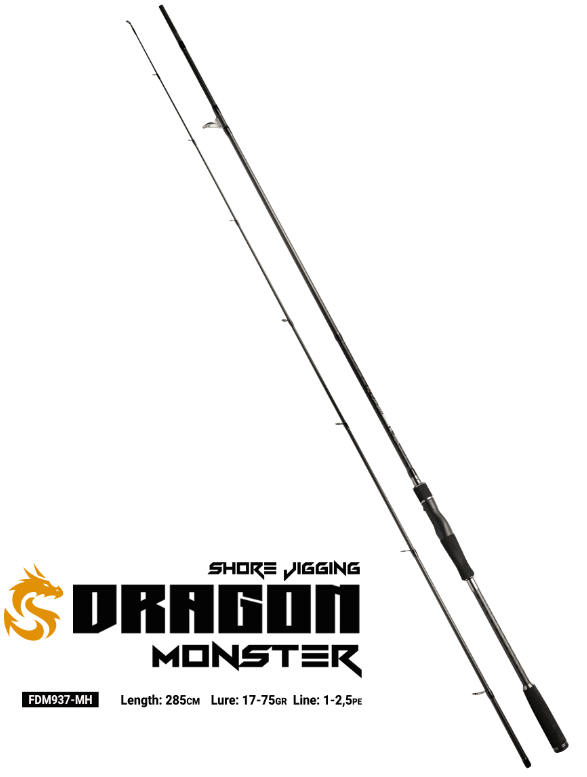 Fujin Dragon Monster 285cm 17-75gr Spin Kamışı - 1