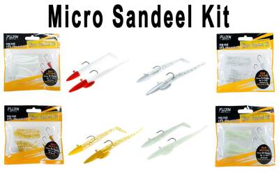 Fujin Micro Sandeel Kit Silikon Yem - 3