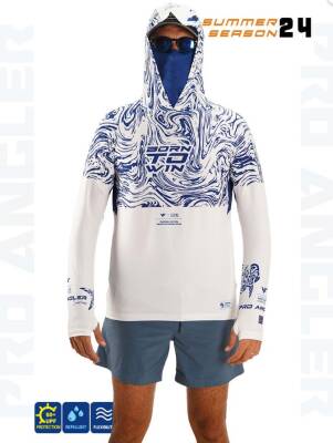 Fujin Pro Angler S24 Buff&Hoodie Izohips Navy - 1