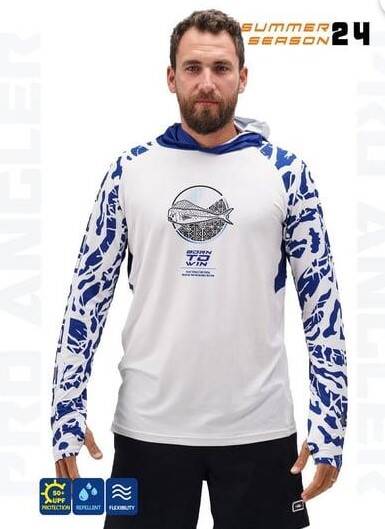Fujin Pro Angler S24 Buff&Hoodie Lambuka Navy - 1