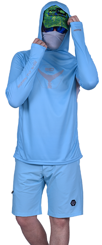Fujin Pro Angler T-Shirt Turquoise #M - 1