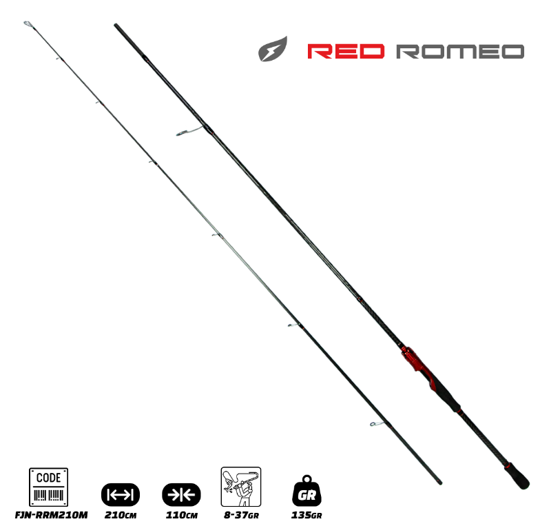 Fujin Red Romeo 180cm 8-37gr Spin Kamışı - 1