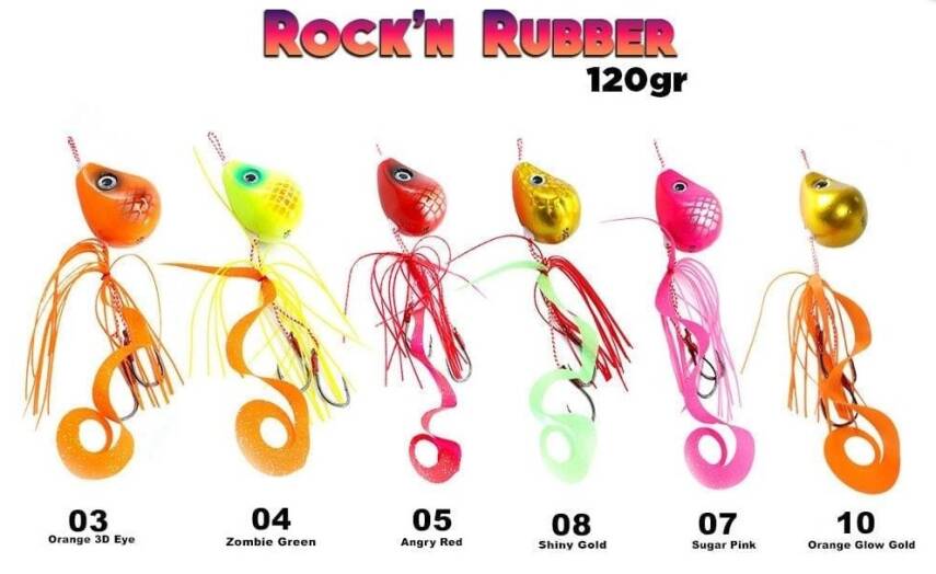 Fujin Rockn Rubber 120gr - 1