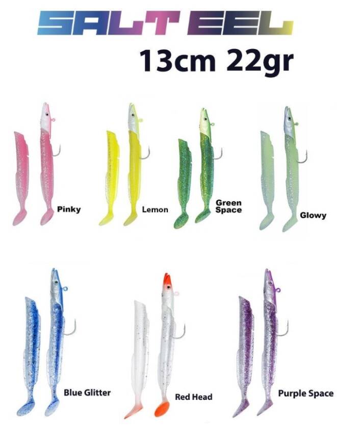 Fujin Salt Eel Slt1322 13cm 22gr - 1