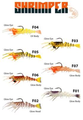 Fujin Shrimper 75mm 4gr - 1