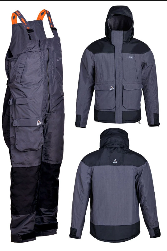 Fujin Storm Mont & Salopet Takım Black Grey XLarge - 1