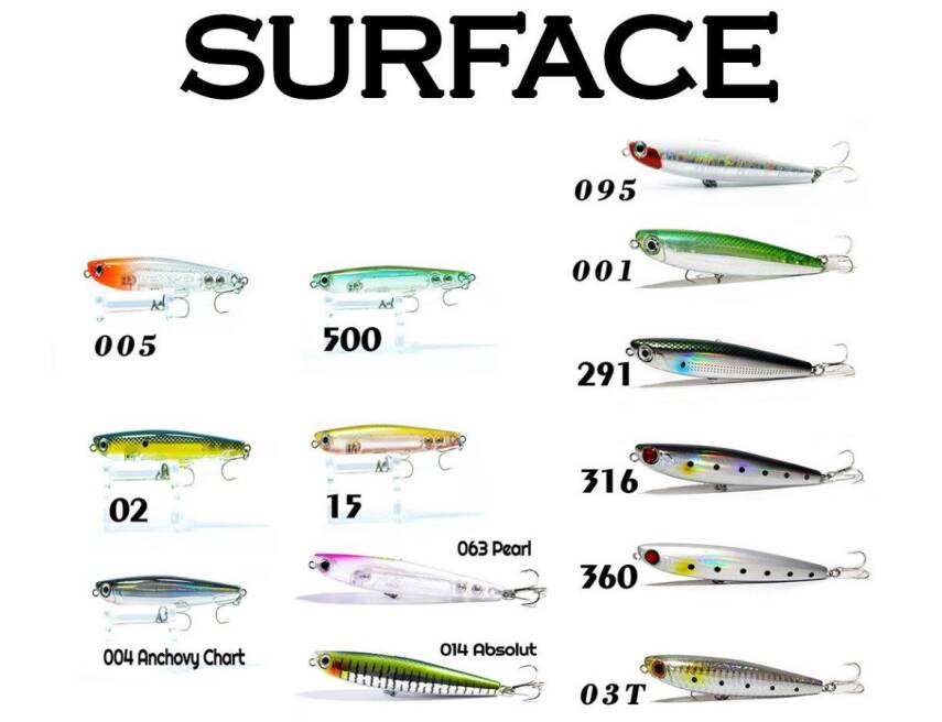 Fujin Surface Minnow Sf-90Sw Maket Balık - 1