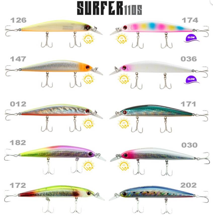 Fujin Surfer 110S 20gr 11cm Maket Balık - 1