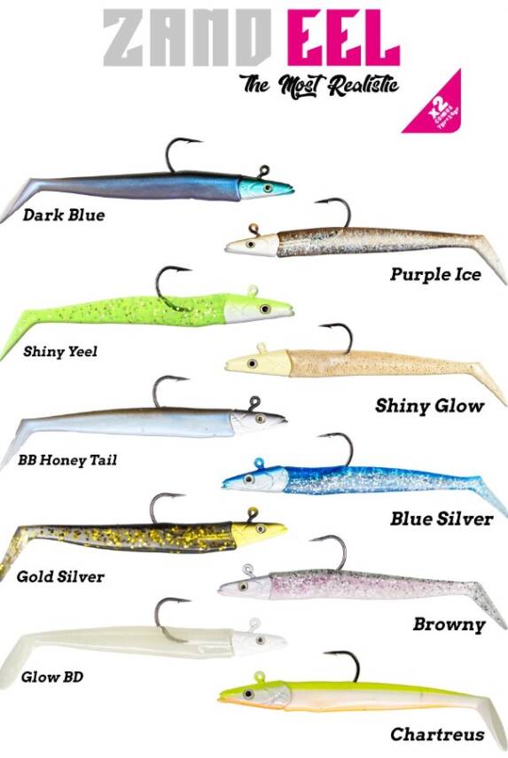 Fujin Zand Eel 11cm 7-14g Silikon Balık - 1