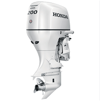 Honda BF 200 XDU BEYAZ Ekstra Uzun şaft marşlı trimli direksiyonlu - 1