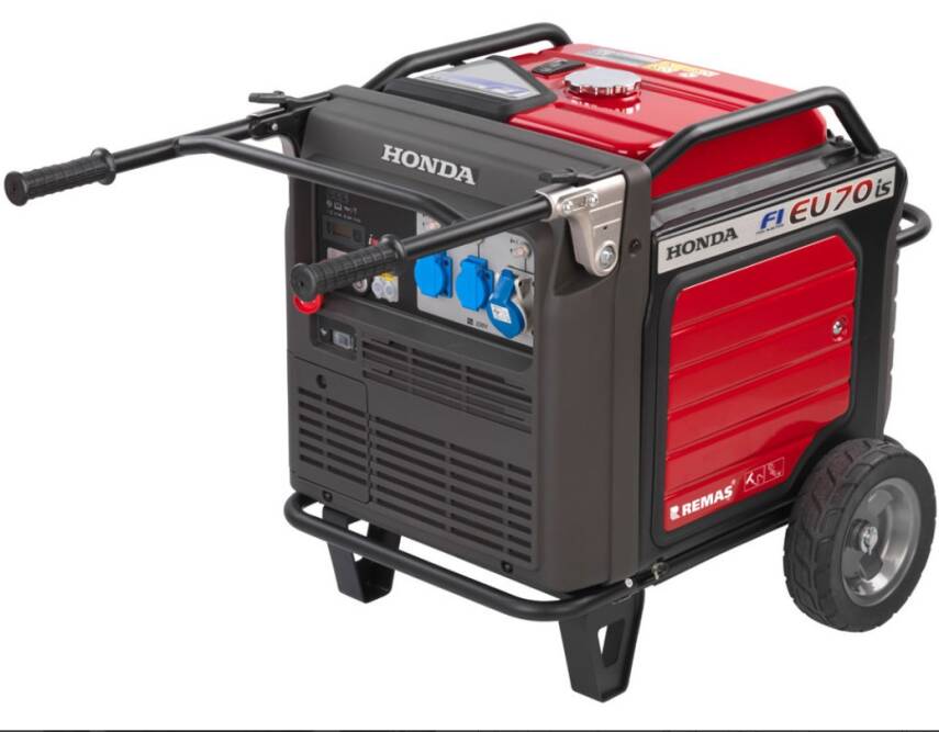 Honda EU 70is Marşlı İnvertörlü 7 kVA Benzinli Jeneratör - Süper Sessiz - 1