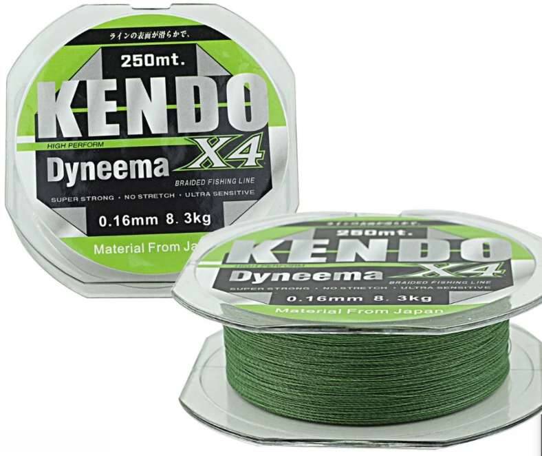Kendo Dynema 4 Örgü 120Mt (Green) - 1
