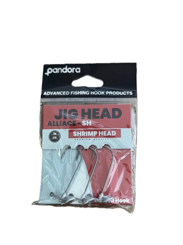 PANDORA SHRIMP JIG HEAD 2G 3/0 - 1