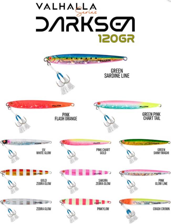 Fujin Valhalla Darksea 120gr Metal Jig Yem - 1