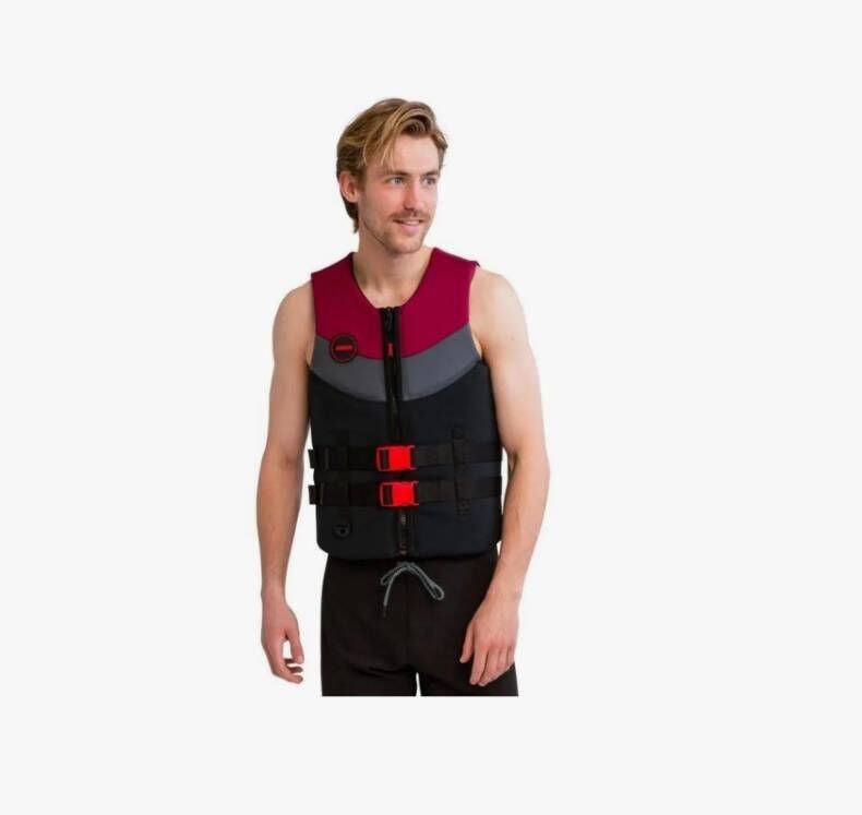 JOBE NEOPREN ERKEK CAN YELEĞİ BORDO - 2