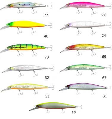 Kendo D Killer's Minnow Hamai 105F 13,2 gr Suni Yem - 1
