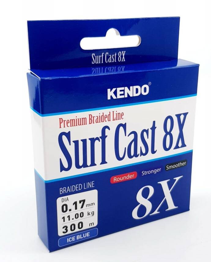 Kendo Surf Cast 8X Fıghtıng 300 mt Örgü İp ( ICE BLUE) - 1