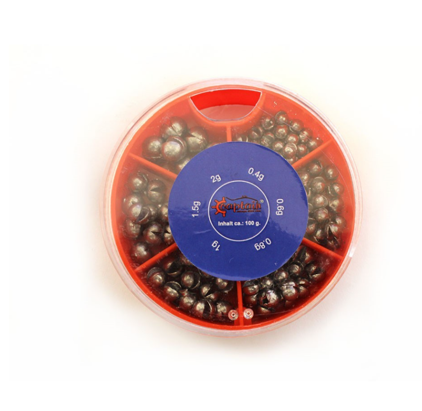 KURŞUN KUTU 6590 YUVARLAK YARIK MODEL 100 GR - 1