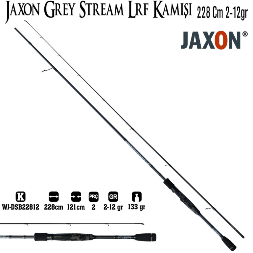 Jaxon Grey Stream 2.28m 2-12g LRF Kamışı - 1