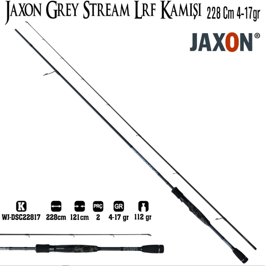 Jaxon Grey Stream 2.28m 4-17g LRF Kamışı - 1