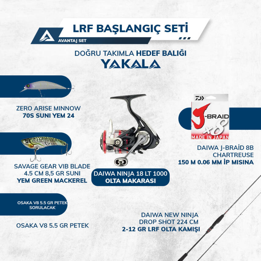 LRF Pro Avlanıyorum ! Daiwa LRF SET - 1