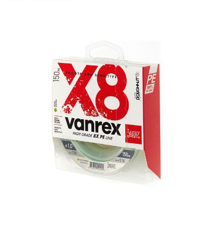 Lucky Jhon VANREX PE ÖRGÜ X8, FLUO YEŞİL, 150M - 2