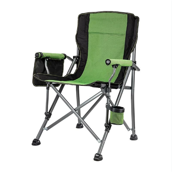 Madfox Roxy Katlanır Kamp Sandalyesi.Green Black - 1
