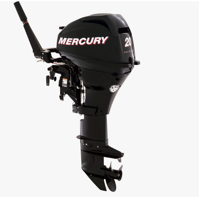 Mercury F 20 ELH EFI Manuel & Marşlı Uzun Şaft Deniz Motoru - 1