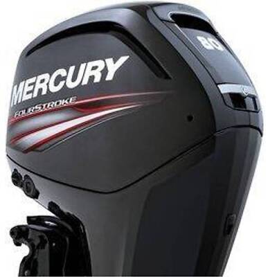 Mercury F 80 ELPT EFI Marşlı & Direksiyonlu & Trimli Deniz Motor - 2