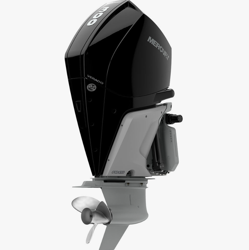 Mercury V 300 L / XL / CXL / XXL DTS AMS V8 Marşlı & Direksiyonlu & Trimli & Elektronik Gaz kolu Deniz Motoru - 1