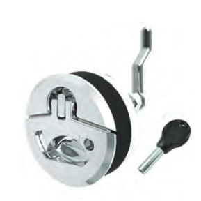 MOTOR KAPAĞI KULPU YUVARLAK KİLİTLİ - 1