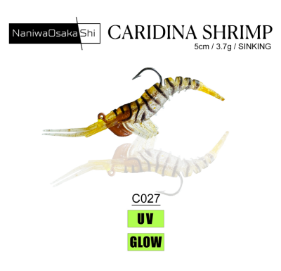 NANIWAOSAKASHICARIDINA SHRIMP 5CM3.5GR - 4