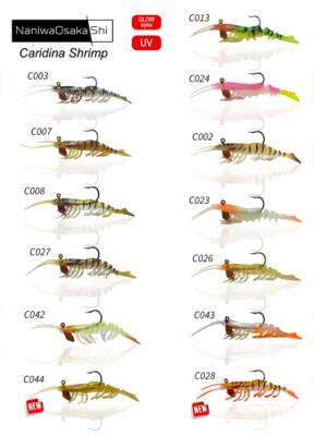 NANIWAOSAKASHICARIDINA SHRIMP 7.62CM6.5G - 1