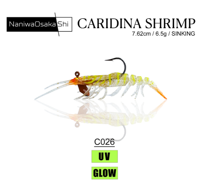 NANIWAOSAKASHICARIDINA SHRIMP 7.62CM6.5G - 3