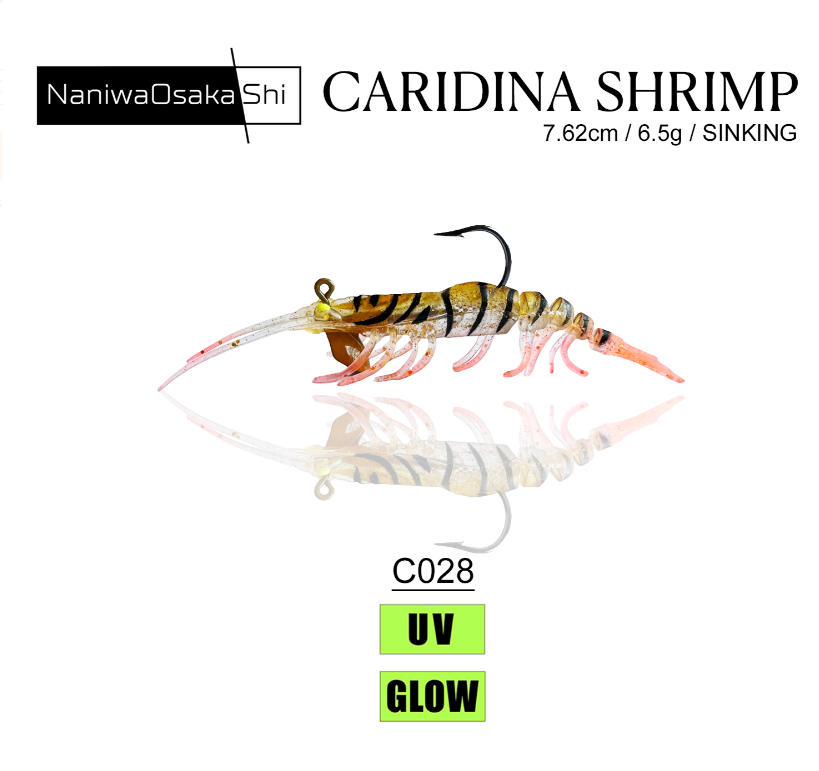 NANIWAOSAKASHICARIDINA SHRIMP 7.62CM6.5G - 4