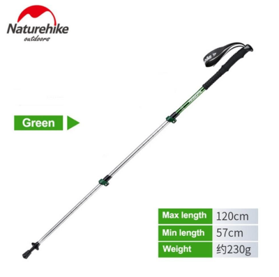 Naturehike ST01 3-Node 6061 AL Teleskopik Trekking Batonu 57-120 cm - 1