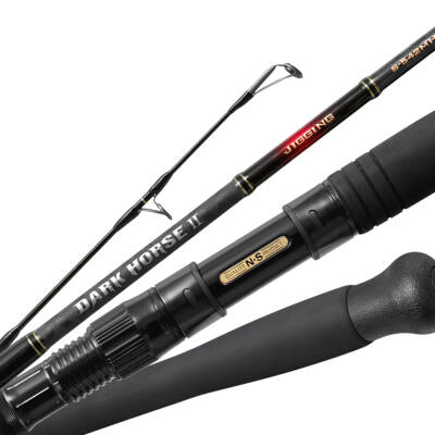 NS Black Hole Dark Horse II B Jigging 162 Cm Max. 350 Gr Jig Kamışı - 1